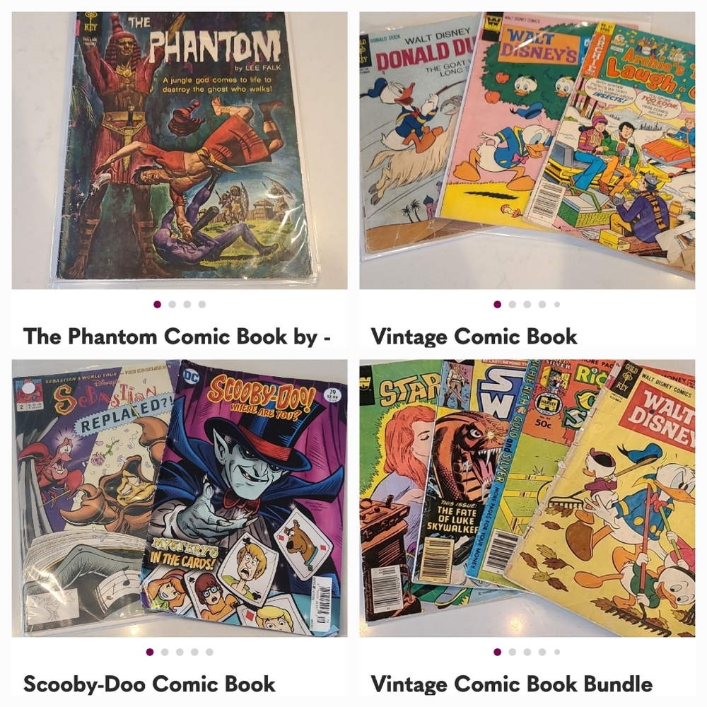 Vintage Comic Book Bundle